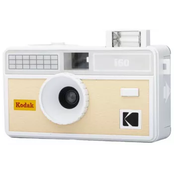 KODAK I60 Μηχανή Φιλμ Μιας Χρήσης 35mm με Ενσωματωμένο Φλας, Μπεζ-Γκρι