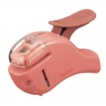 KOKUYO Harinacs SMALL+ Συρραπτικό Χωρίς Συρραπτικά Ροζ Σολομού, Χωρητικότητα 5 Φύλλων (SLN-MSH305VP)