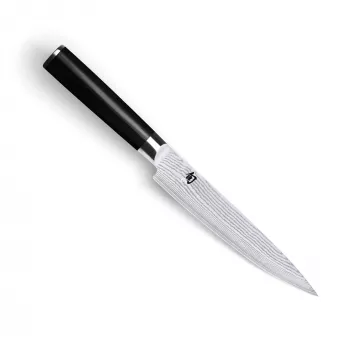 KAI Shun Classic μαχαίρι κοπής 23 cm (9 ίντσες) ατσάλι VG-10 Damaskos λαβή από ξύλο Pakka
