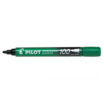 Pilot Pen 100 Μόνιμος Μαρκαδόρος Πράσινο 1,0 mm