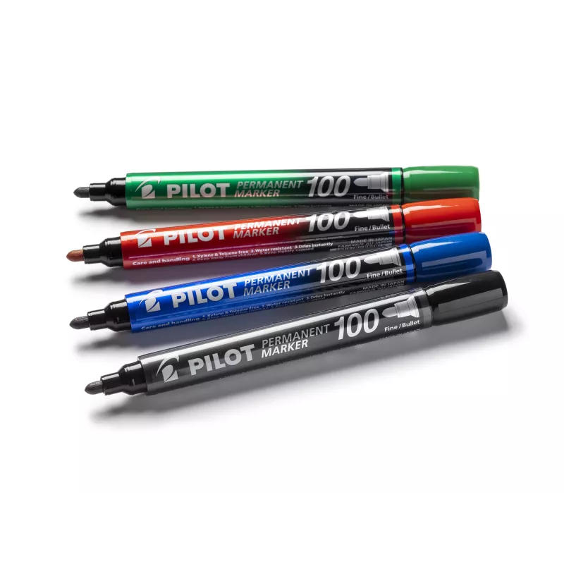 Pilot Pen 100 Μόνιμος Μαρκαδόρος Πράσινο 1,0 mm