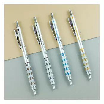 Pentel Μηχανικό Μολύβι 0,5 mm Μεταλλικό Ασημί