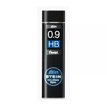 Pentel C279-HBO Μίνες 0,9 mm HB, Μαύρο, 36 τεμ.