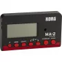 Korg MA2-BKRD LCD Ψηφιακό μετρονόμος τσέπης Μαύρο/Κόκκινο