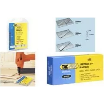 TACWISE 18 Gauge Brad Nails 30 mm γαλβανισμένα, 5000 τεμ., συμβατά με πνευματικά καρφωτικά Brad - 1 συσκευασία (0397)