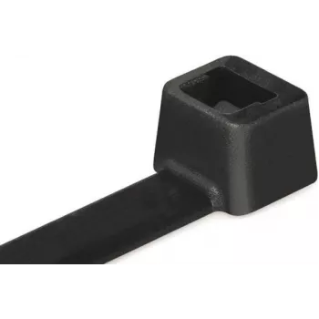 HellermannTyton UB200C-B-PA66-BK δεματικά καλώδιων 200x4,6mm μαύρα (συσκευασία 100 τεμ.)