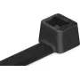 HellermannTyton UB200C-B-PA66-BK δεματικά καλώδιων 200x4,6mm μαύρα (συσκευασία 100 τεμ.)