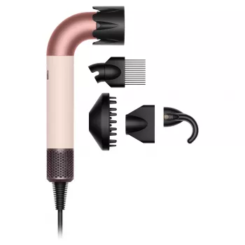 Dyson Supersonic R Curly+Coily πιστολάκι μαλλιών παστέλ ροζ / ροζ χρυσό