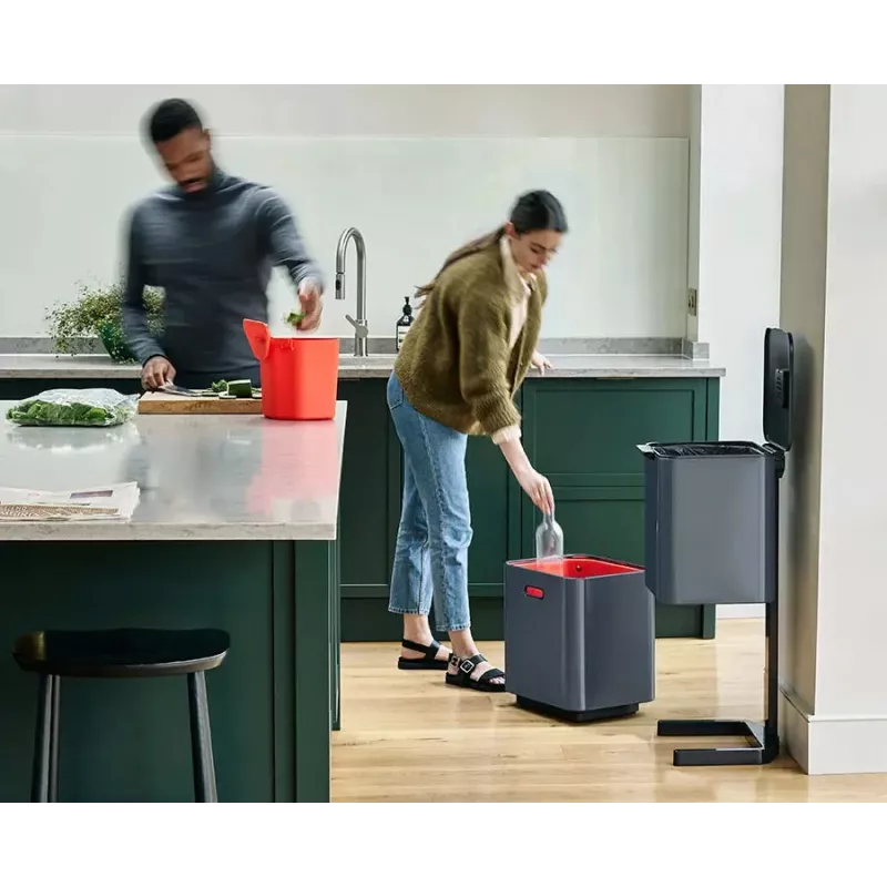 Joseph Joseph Κάδος απορριμμάτων Totem 60 L γκρι