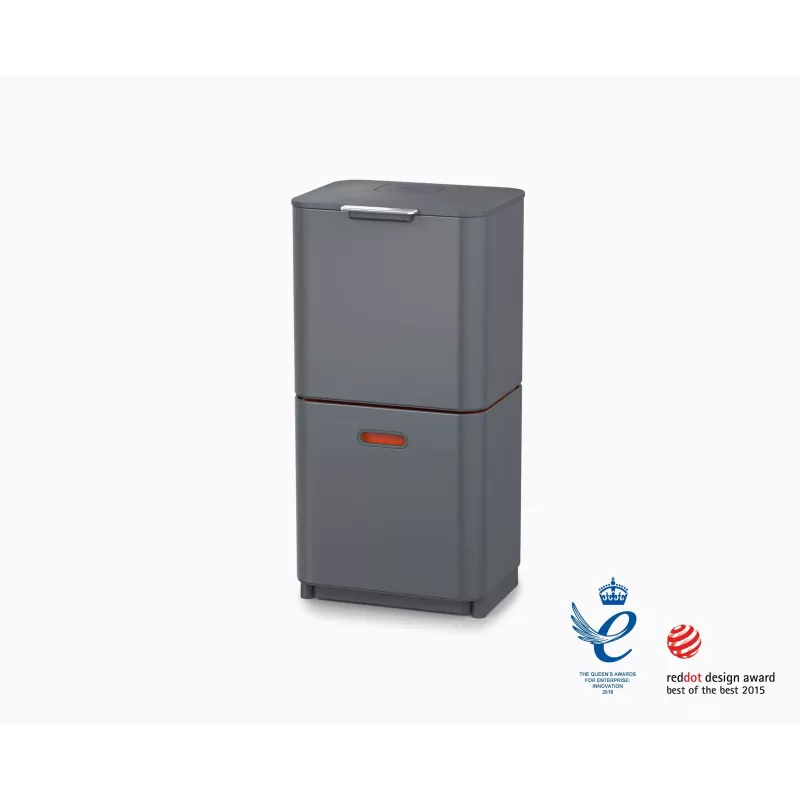Joseph Joseph Κάδος απορριμμάτων Totem 60 L γκρι