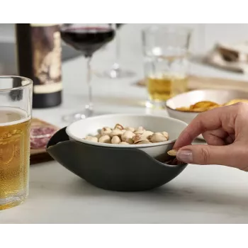 Joseph Joseph Double-Dish Grey πιατέλα σερβιρίσματος