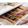 Joseph Joseph DrawerStore Bamboo Cutlery, Utensil & Gadget Organizer
