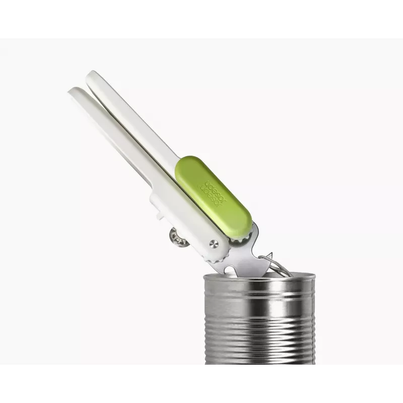 Joseph Joseph Pivot 3-in-1 ανοιχτήρι κονσέρβας - λευκό/ανοξείδωτο ατσάλι