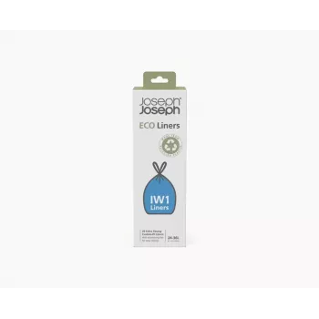 Joseph Joseph IW1 24-36L γκρι σακούλες απορριμμάτων από ανακυκλωμένο πλαστικό (συσκευασία 20 τεμ.)