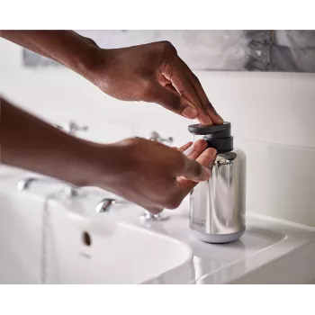 Joseph Joseph EasyStore Luxe αντλία σαπουνιού ανοξείδωτο χάλυβα 350 ml