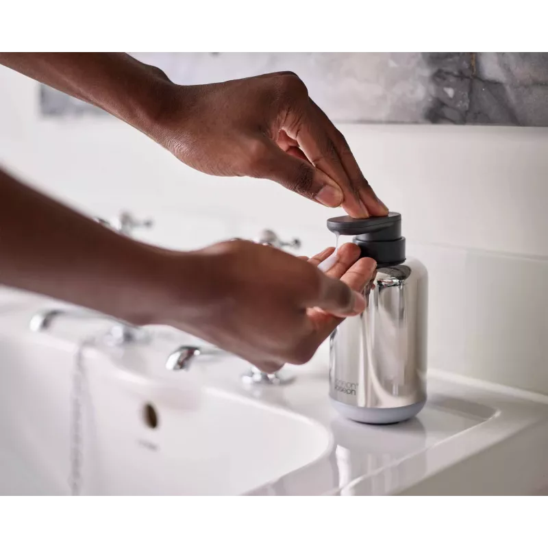 Joseph Joseph EasyStore Luxe αντλία σαπουνιού ανοξείδωτο χάλυβα 350 ml