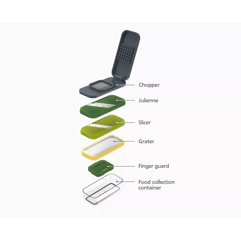 Joseph Joseph Multi-Prep σετ προετοιμασίας φαγητού με μπολ και 4 λεπίδες 20222