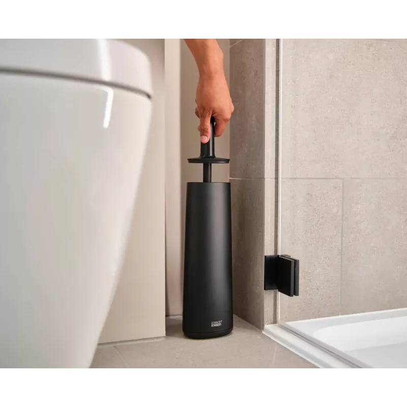Joseph Joseph Flex 360 Matt Black Βούρτσα Τουαλέτας
