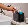 Joseph Joseph EasyStore μεγάλη βάση οδοντόβουρτσας, μαύρο ματ (70599)