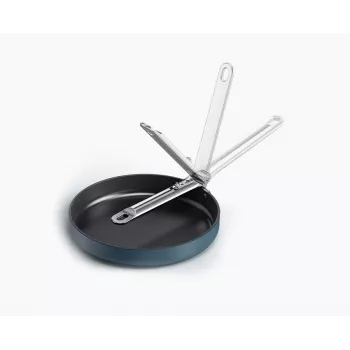Joseph Joseph Space Fold Handle Ceramic Non-Stick τηγάνι 24 cm Blue