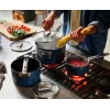 Joseph Joseph Space Fold Handle Ceramic Non-Stick σετ 3 τεμ. κατσαρολών Blue (16cm, 18cm, 20cm)