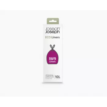 Joseph Joseph IW9 10L Custom-fit Recycled Grey σακούλες κάδου (20 τεμ.)