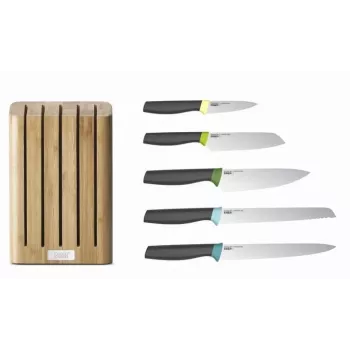 Joseph Joseph Elevate Bamboo Σετ 5 τεμ. μαχαιριών