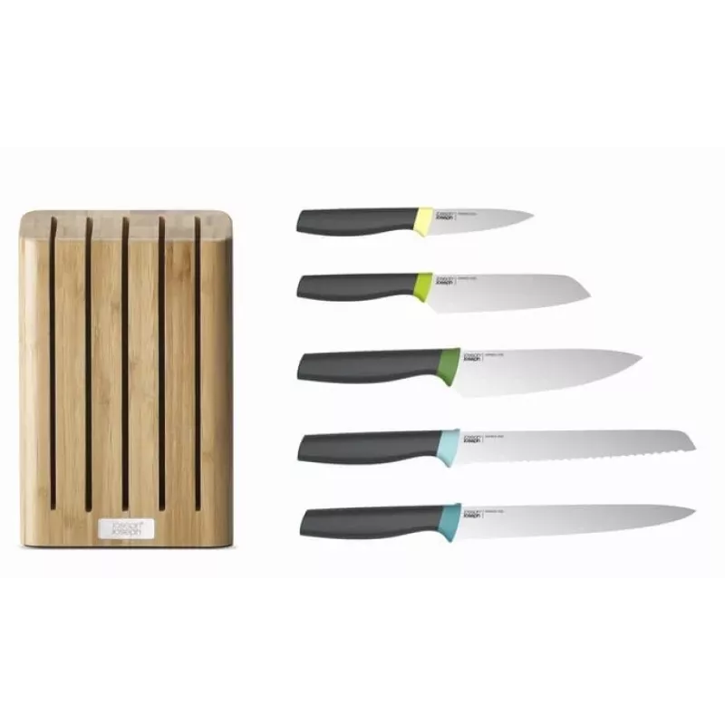 Joseph Joseph Elevate Bamboo Σετ 5 τεμ. μαχαιριών