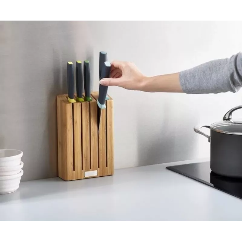 Joseph Joseph Elevate Bamboo Σετ 5 τεμ. μαχαιριών