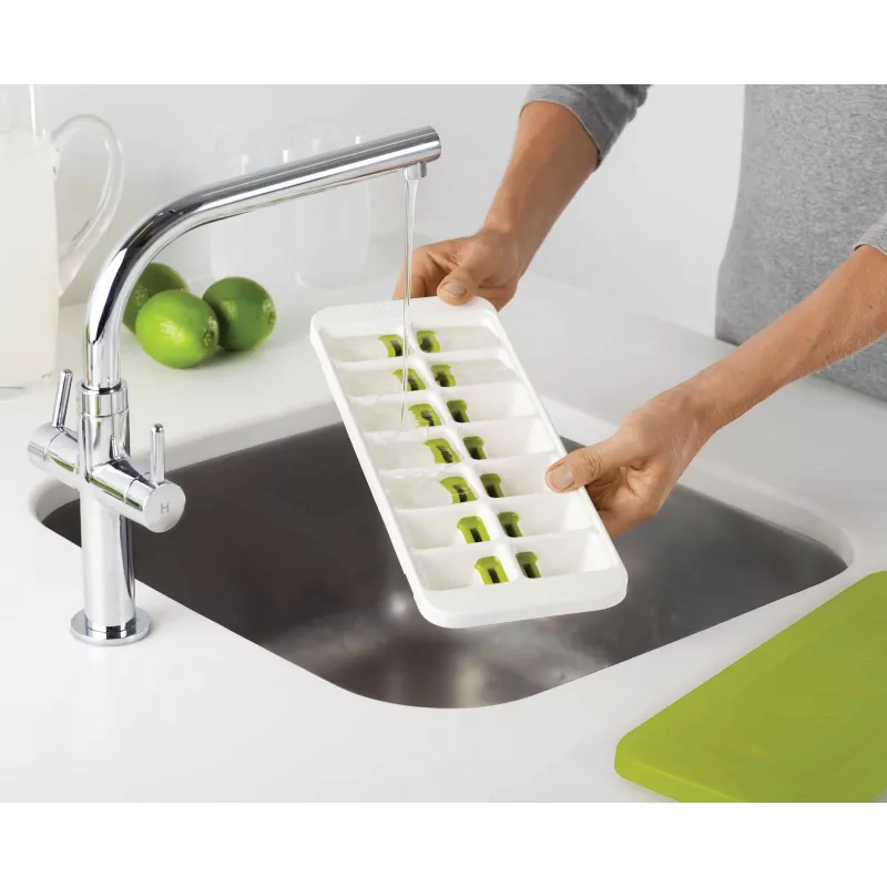Joseph Joseph QuickSnap Plus Πράσινη παγοθήκη (με καπάκι)
