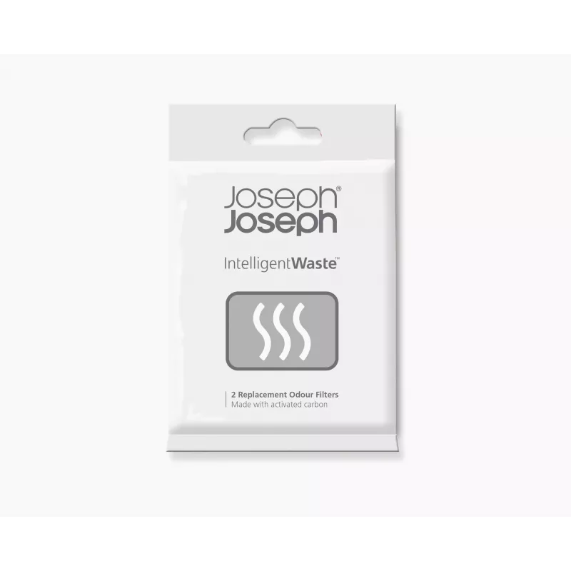 Joseph Joseph Μαύρο ανταλλακτικό φίλτρο οσμών (συσκευασία 2 τεμ.)
