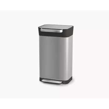 Joseph Joseph Titan 30L Συμπιεστής απορριμμάτων από ανοξείδωτο χάλυβα με σύστημα συμπίεσης