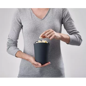 Joseph Joseph M-Cuisine Σετ παρασκευής ποπ κορν φούρνου μικροκυμάτων 2 τεμ. πορτοκαλί