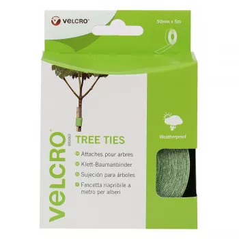 VELCRO Brand ONE-WRAP Επαναχρησιμοποιήσιμο ρολό δεματικών καλωδίων - Πράσινο - 50 mm x 5 m - Κουτί