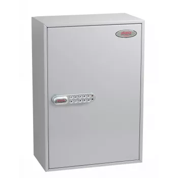 Phoenix Safe KC0605E Ντουλάπι κλειδιών - Γκρι - 300 άγκιστρα - Ηλεκτρονική κλειδαριά - 380 x 205 x 550 mm