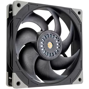 SILVERSTONE TECHNOLOGY SST-FHL140 140mm μαύρος ανεμιστήρας κουτιού, 4-Pin PWM, Hydraulic Bearing, 0-1500 RPM, 92,5 CFM
