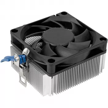 SILVERSTONE TECHNOLOGY SST-NT09-AM5 Low Profile Ψύκτρα CPU, ανεμιστήρας 92mm, 2 Heatpipes, AMD AM5, μαύρο