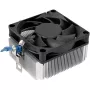 SILVERSTONE TECHNOLOGY SST-NT09-AM5 Low Profile Ψύκτρα CPU, ανεμιστήρας 92mm, 2 Heatpipes, AMD AM5, μαύρο