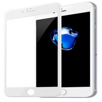 EVELATUS Apple iPhone 7 Plus/8 Plus 2.5D Full Cover Japan Glue Glass Anti-Static Λευκό