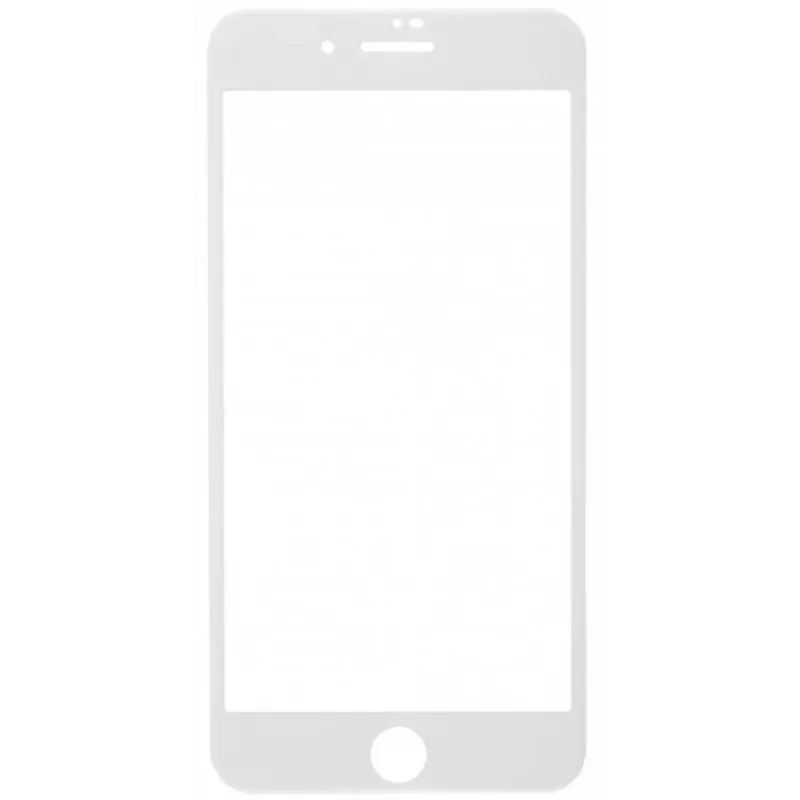 EVELATUS Apple iPhone 7 Plus/8 Plus 2.5D Full Cover Japan Glue Glass Anti-Static Λευκό