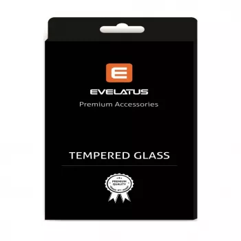 Evelatus Huawei P Smart 2019 2.5D Full Cover Japan Glue Glass Αντιστατική Μεμβράνη Προστασίας Οθόνης
