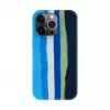 Evelatus Apple iPhone 15 Pro Max θήκη σιλικόνης πολύχρωμη μπλε