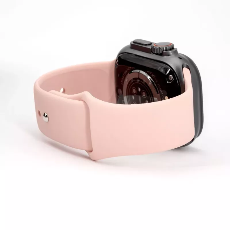 Connect Watch 38/40/41mm Σιλικόνης Loop Λουράκι Ρολογιού (132mm M/L) Pink Sand