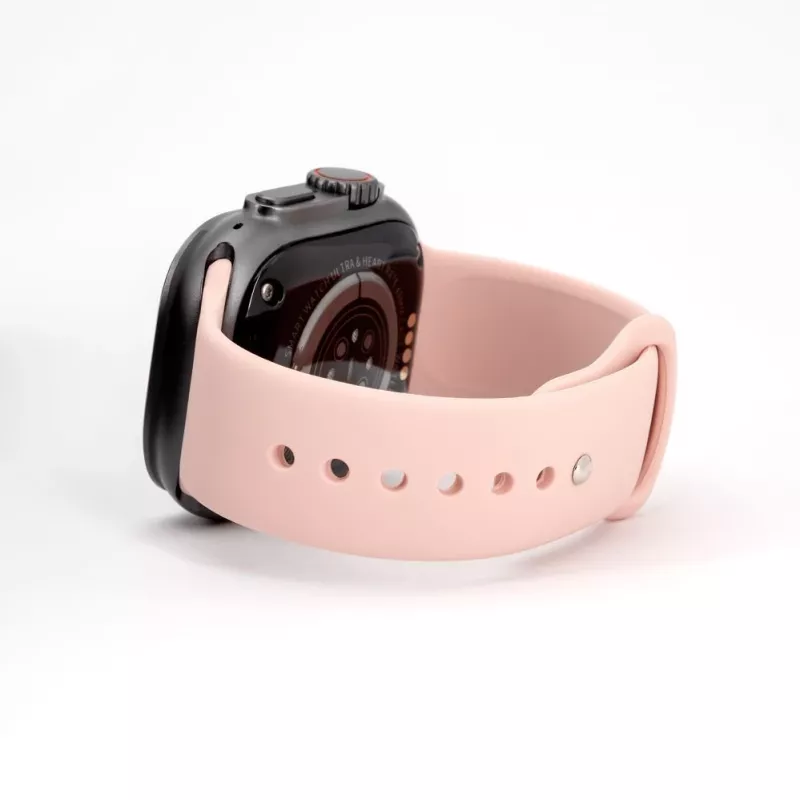 Connect Watch 38/40/41mm Σιλικόνης Loop Λουράκι Ρολογιού (132mm M/L) Pink Sand