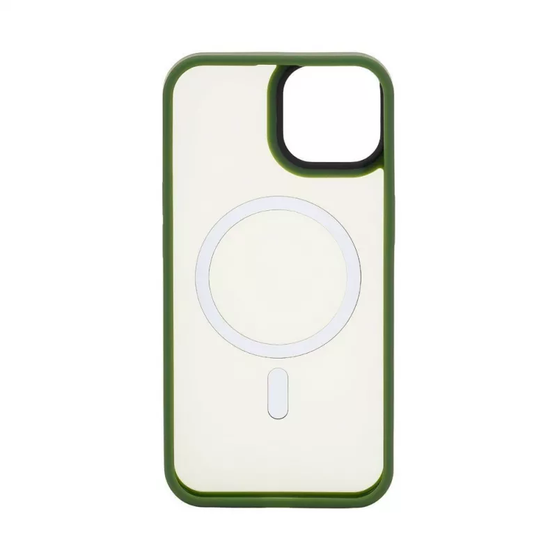 Connect Apple iPhone 13 Υβριδική Θήκη με Μαγνήτη PC+TPU Πράσινο