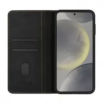 Evelatus Samsung Galaxy S24 Θήκη βιβλίου Folio μαύρο