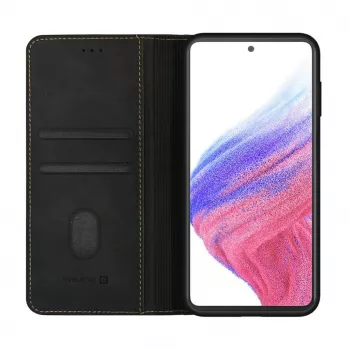 Evelatus Samsung Galaxy A53 Θήκη βιβλίου Folio μαύρο