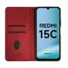 Evelatus Xiaomi Redmi 15C 4G/5G Book Case Folio Κόκκινο