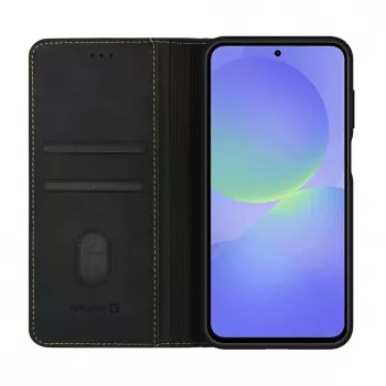 Evelatus Samsung Galaxy A37 Θήκη Βιβλίου Μαύρο