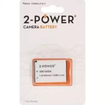2-POWER DBI1008A Μπαταρία Ιόντων Λιθίου 950 mAh 7,4 V για Canon LP-E8
